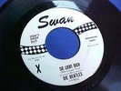 The Beatles Sie Liebt Dich Swan white black label SVG++