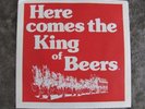 Budweiser Here Comes the King Record 100 year 1976 RARE