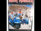 Signed Iron Maiden Somewhere in Time Poster COA All Sig