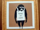 BANKSY Laugh Now / Keep it Real SLEEVE + 12