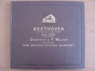 HIS MASTERS VOICE BEETHOVEN OP.135 BUSCH STRING QUARTET