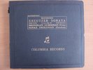 COLUMBIA BEETHOVEN KREUTZER SONATA HUBERMAN FRIEDMAN