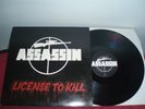 ASSASSIN (US) - Licence To Kill   Rare LP Micro Mix