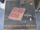 Rare - Hank Snow - Old Doc Brown and Other Narrations- 