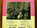 JACQUES THIBAUD violin / MOZART concerto n°5 / LVM FJLP