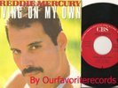 QUEEN FREDDIE MERCURY SINGLE LIVING ON MY OWN SPAIN UNI