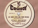 BILL HALEY ON COWBOY W/ RENO BROWNE & HER BUCKAROOS