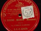 ENRICO CARUSO - RED G&T GC 52479 - RARE 1904 manon MASS