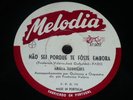 PORTUGUESE 78 rpm RECORD Melodia AMALIA RODRIGUES Guita