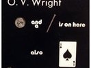 O.V. Wright- A Nickel & A Nail -RARE SOUL- LP- Backbeat