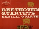 BARYLLI QUARTET BEETHOVEN #1 & 2 WESTMINSTER XWN 18121