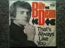 Billy Dean - That's always like you 7'' Single