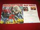 IRON MAIDEN THE NUMBER OF THE BEAST ORIG. FRENCH PROMO 