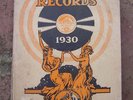 vintage 1930 His Masters Voice records catalogue