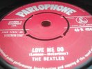 BEATLES LOVE ME DO ORIG 62' UK 1st ISSUE RED LABEL vg+