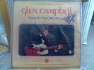 GLEN CAMPBELL AUTOGRAPH LP  GENTLE ON MY MIND SIGNED