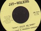 Rare Northern Soul 45 - RAY GANT & THE ARABIAN KNIGHTS 