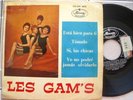 GAM'S introuvable EP pressage ESPAGNE 1964 french girl 