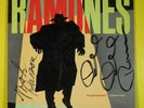 THE RAMONES.PLEASANT DREAMS SIGNED LP COVER. DEE DEE & 