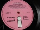 KING CRIMSON - IN THE COURT OF THE CRIMSON KING Pink Island 1st Press
