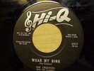 RARE DOO WOP 1ST PRESS 45 
