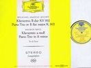 MOZART & RAVEL Piano Trio - Trio di Trieste - 1st press