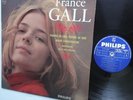 FRANCE GALL self-titled Philips mono FRENCH LP excellen