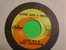 EDDIE BO & INEZ CHEATHAM : lover and a Friend (Capitol 2150) Funk 45 LISTEN