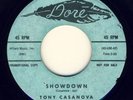 Tony Casanova -  SHOWDOWN - Dore - rockabilly 45