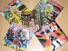 5 x LP  -  IRON MAIDEN  -  vg+ bis m-