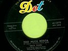 NICK TODD - TOO MUCH ROSITA - DOT Popcorn 45 MP3