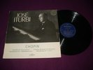LP 33T JOSE ITURBI / CHOPIN PIANO SOLO / ORIG FRENCH COLUMBIA SAXF 105 STEREO