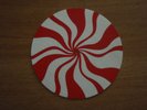 The White Stripes Candy Swirl Record Slip Mat - TMR - Third Man Records