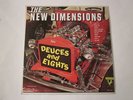 Rare DEUCES AND EIGHTS The New Dimensions LP Surf & Hot Rod