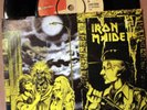 IRON MAIDEN-Women in uniform/Invasion  ITALY rare p.s. 1980 single