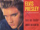 ELVIS PRESLEY  SINGLE  ITALY 45N 0524 YEAR1957 LOVE ME TENDER
