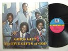 Gospel Funk LP FIVE GIFTS OF GOD God's Gift on Blue Ash