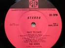 THE KINKS - FACE TO FACE -  UK 1st STEREO EXPORT LP- 60's BEAT / PSYCH