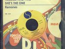 SRE1009 RAMONES rare italy only DJ 7