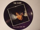 THE CURE on GAMBLER Live in new york 1982 RARE PICTURE DISC ROCK LP