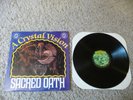 Sacred Oath: A Crystal Vison 1987 Mercenary Records RARE LP