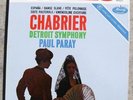 CHABRIER Detroit Symphony PAUL PARAY Mercury Living Presence STEREO LP SR90212