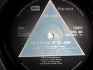 PINK FLOYD DARK SIDE OF THE MOON SOLID BLUE TRIANGLE LP 2X POSTER& STICKERS