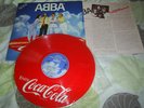 ABBA slipping through my fingers lp coca cola red japan