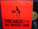 JOHNNY PACHECO N.Y. World's Fair LATIN SALSA FANIA LP GOLD HEAR