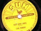 CARL PERKINS 78 SUN 234 BLUE SUEDE SHOES/HONEY DON'T rockabilly