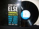 CANNONBALL ADDERLEY SOMETHIN ELSE ORIGINAL BLUE NOTE 1595 NY MILES DAVIS