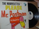 MARVELETTES: PLEASE MR. POSTMAN; RARE ORIGINAL 1961 TAMLA WHITE LABEL LP