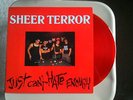 Sheer Terror - Just Can't Hate Enough lp red vinyl starving missile nyhc warzone