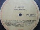 IRON MAIDEN Killers LP from VENEZUELA
